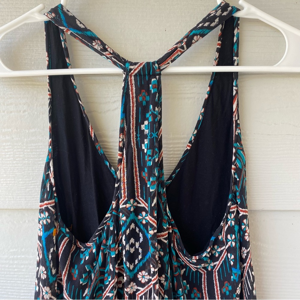 ELLA MOSS Flora Vista Silk Tank in Black - Picture 10 of 11